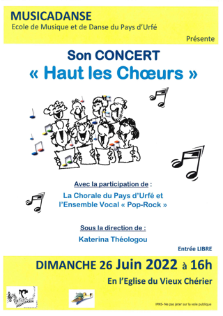 26 JUIN 2022 concert Musicadanse 