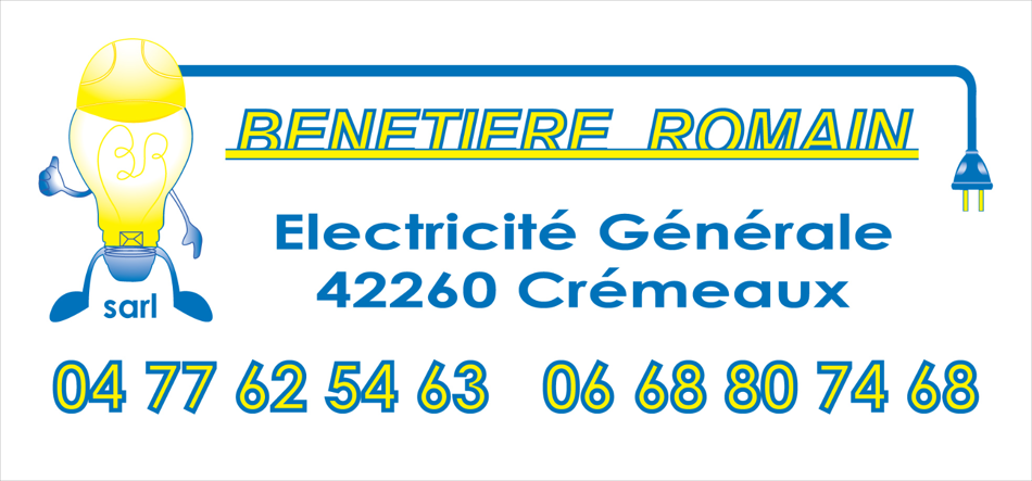 Bénetière Romain Electricité  Logo
